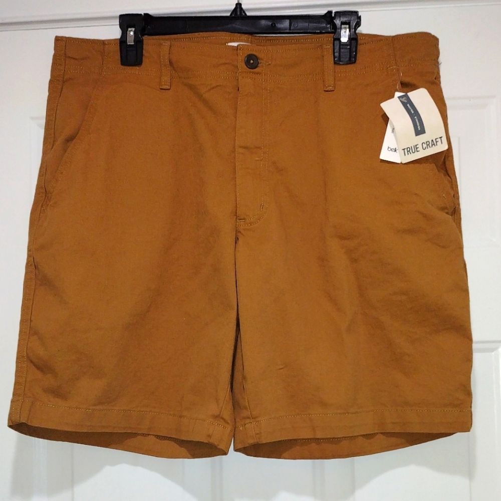 True Craft NWT Men's Cargo Tan 38" Inseam 9"